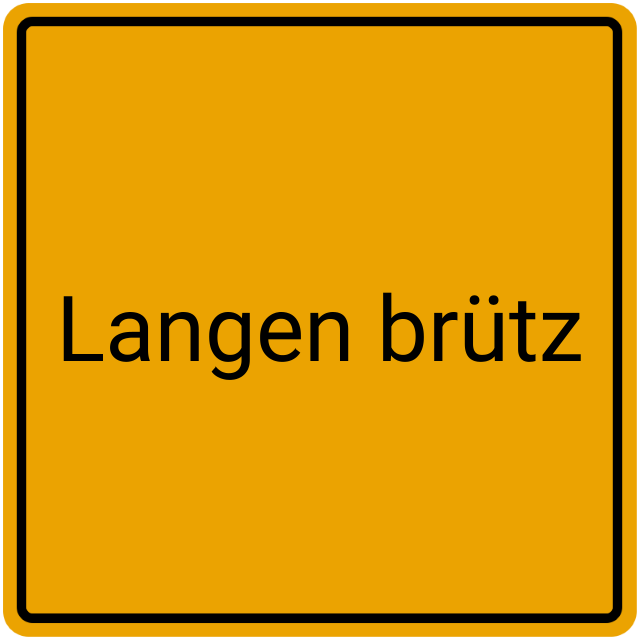 Meldebestätigung Langen Brütz